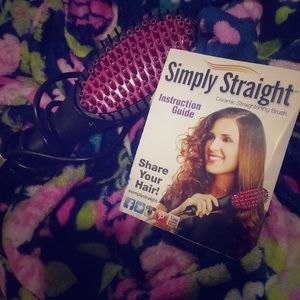 Simply Straight Ceramic Brush, Brand New